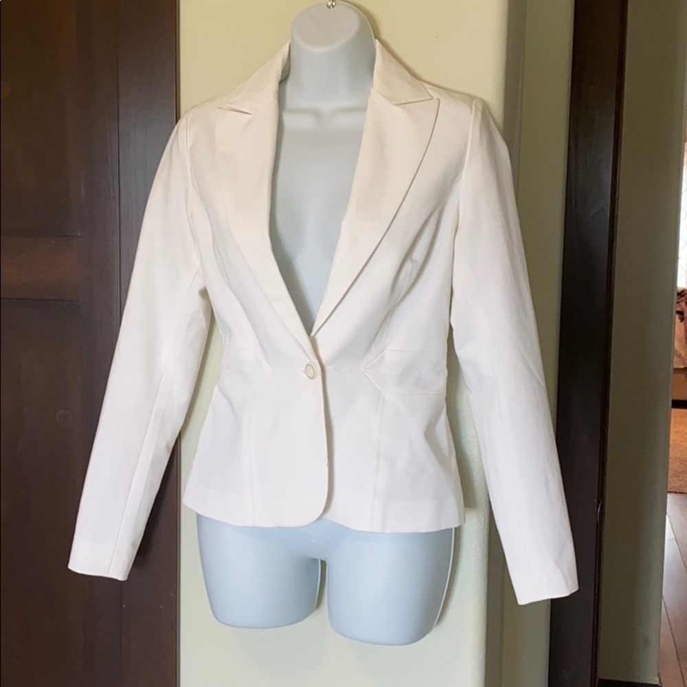White blazer